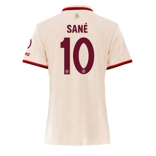 Fotbalové Dres Bayern Munich Leroy Sane #10 Dámské Alternativní 2024-25 Krátký Rukáv